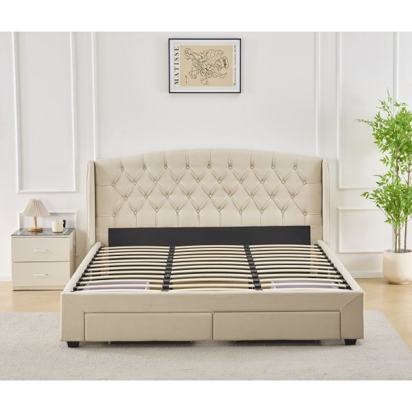 Sngram 180 x 200 cm - Beige