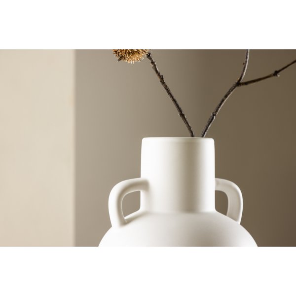 Cent vas Ø16 cm - Vit Cent vas Ø16 cm - Vit