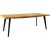 Fresno matbord 150-210 cm - Ek/svart