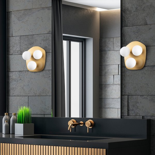 Well wandlamp 11711 - Goud