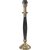 Pied de lampe Madison - Noir/Laiton antique - 43 cm