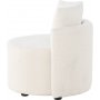 Kelso 2-sits barnsoffa - Vit teddy