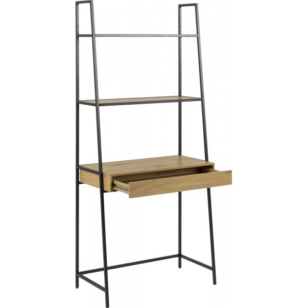 tagre de bureau Seaford - Noir/chne