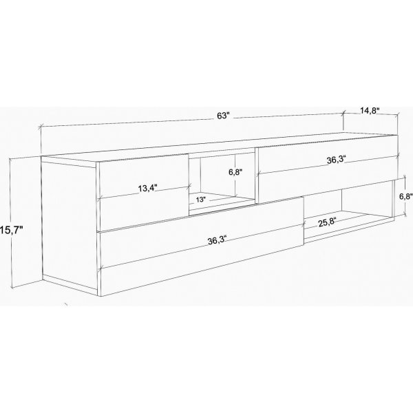 Banc multimédia Morton - Anthracite Banc multimédia Morton - Anthracite