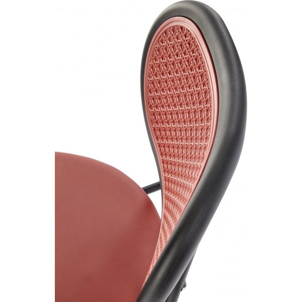 Chaise de salle à manger Cadeira 524 - Rouge foncé Chaise de salle à manger Cadeira 524 - Rouge foncé