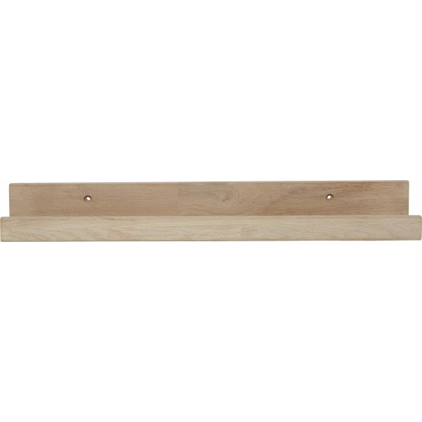 Varg tavellist 50 cm - Vitkalkad ek