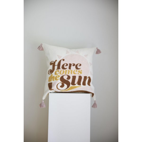 Zonnekussenhoes 45 x 45 cm - Poederroze