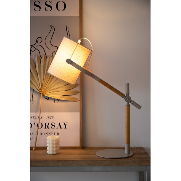 Ruff bordslampa - Beige