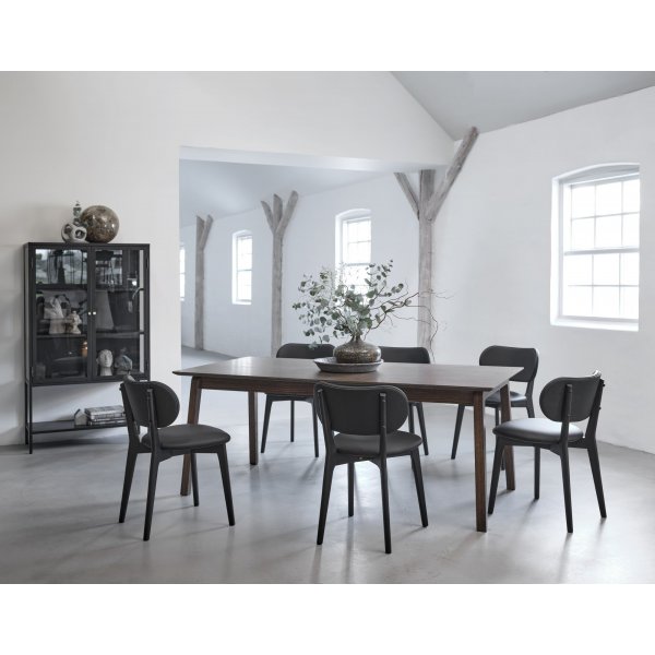 Toddy vitrinekast - Zwart Toddy vitrinekast - Zwart