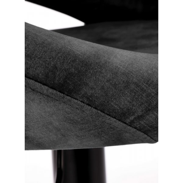 Barstol svart hj och snkbar