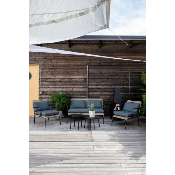 Groupe de canapés Paola - Noir Groupe de canapés Paola - Noir