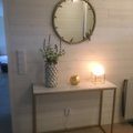 Kundbild Accent konsolbord 100 x 35 cm - Vit marmor & m�ssingsf�rgat: Helt underbart sideboard till min...