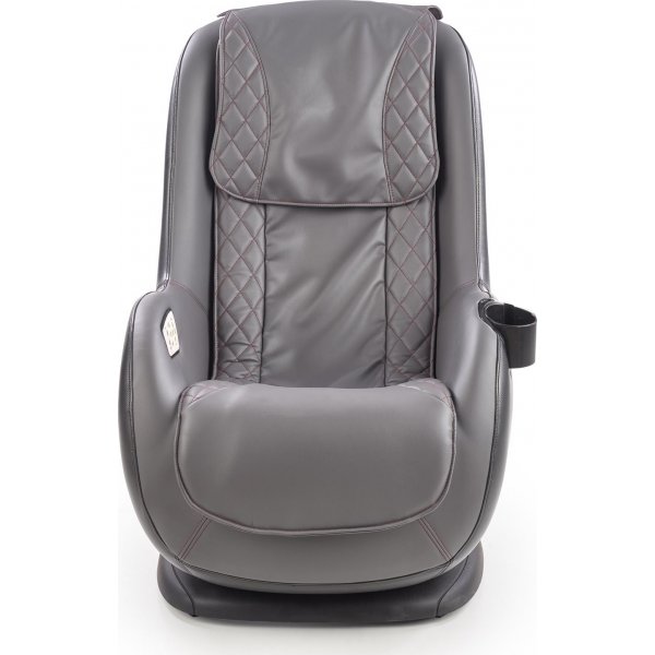Mercura reclinerfåtölj med massage i grått ekoläder Mercura reclinerfåtölj med massage i grått ekoläder