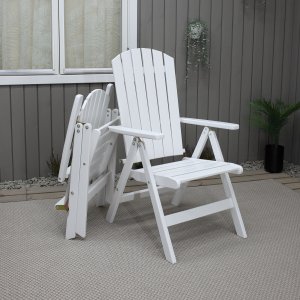 Chaise positionnelle Kungshamn - Blanc
