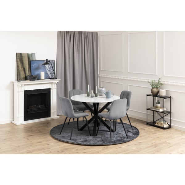 Chaise de salle à manger Katja - Gris Chaise de salle à manger Katja - Gris