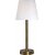 Pied de lampe Columbus - Laiton rustique - 35 cm