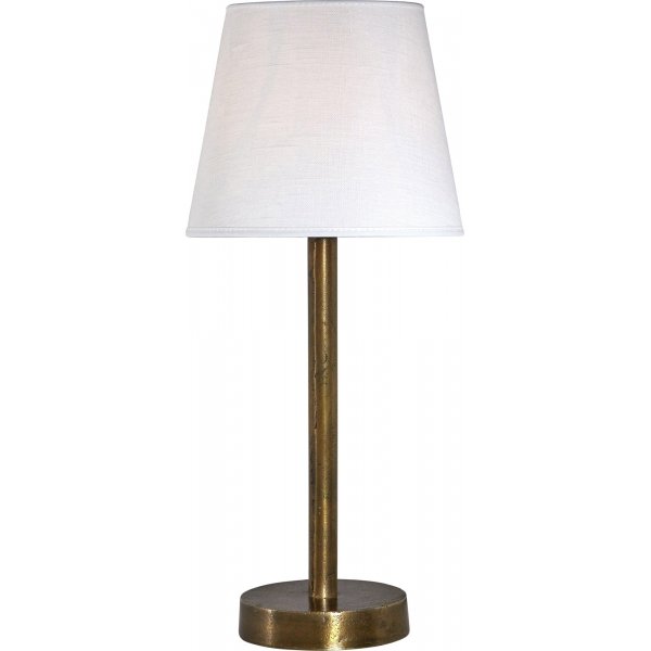 Pied de lampe Columbus - Laiton rustique - 35 cm Pied de lampe Columbus - Laiton rustique - 35 cm
