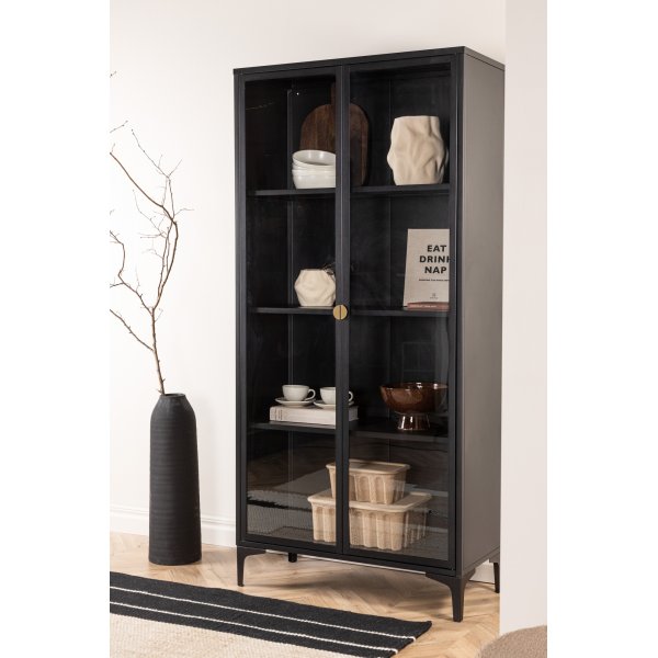 Alexander vitrinekast - Zwart