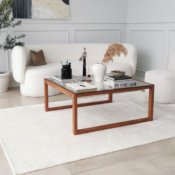 Table basse Via 90 x 90 cm - Bois