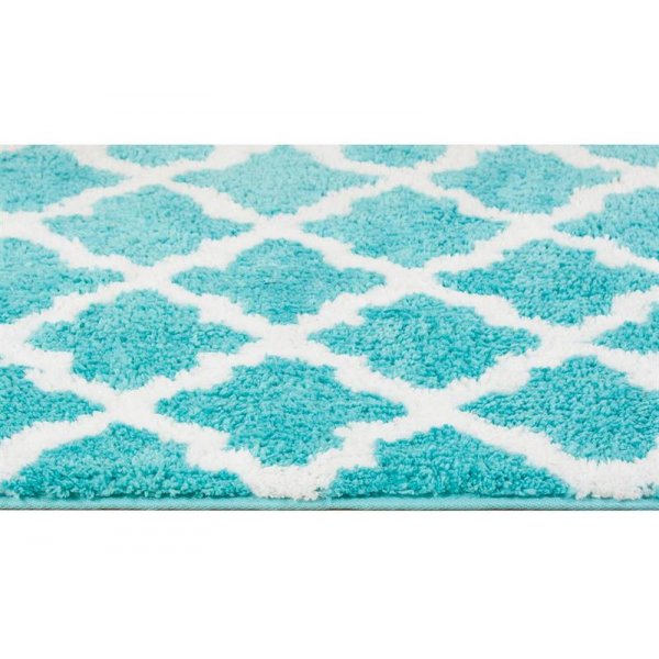 Badrumsmatta Torino - Petrol - 50x80 cm