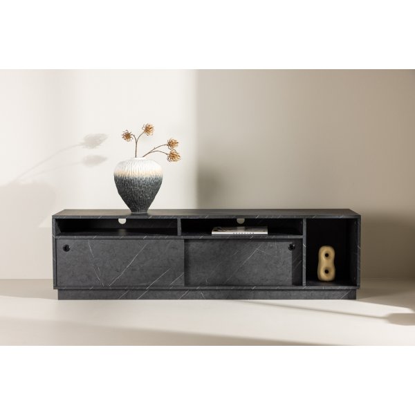 Girona TV-bänk - Svart Girona TV-bänk - Svart