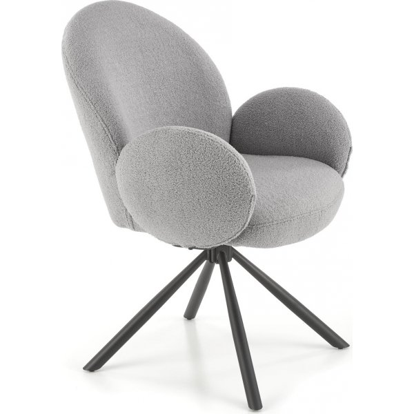 Chaise de salle à manger Cadeira 498 - Gris Chaise de salle à manger Cadeira 498 - Gris