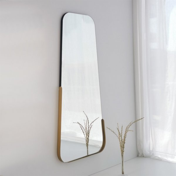 Miroir lisse - Or