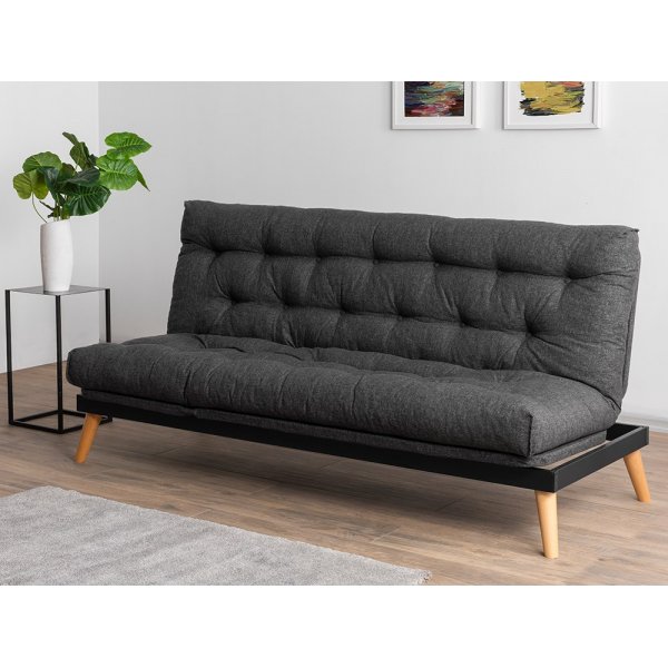 Bäddsoffa Saki - Mörkgrå Bäddsoffa Saki - Mörkgrå