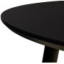 Carisma runt matbord 110 cm hgtryckslaminat - Svart