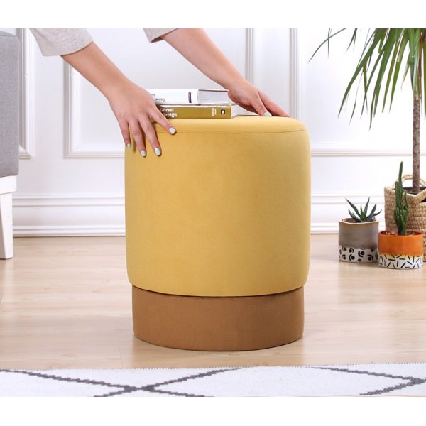 Pouf Ropp - Jaune Pouf Ropp - Jaune