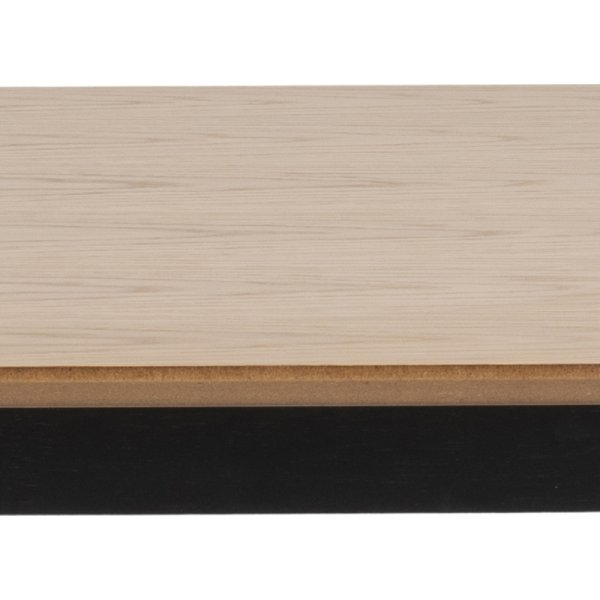 Table  manger Roxby 120 cm - Chne/noir