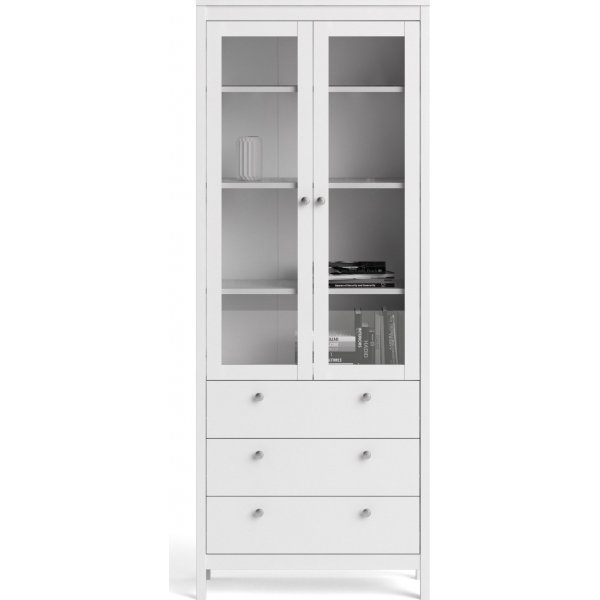 Vitrinekast Madrid - Wit