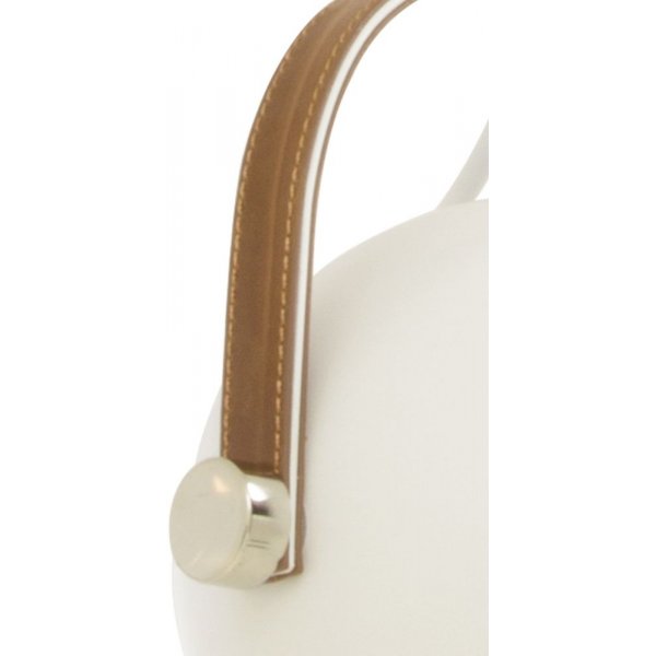 Bow taklampa - Vit/brun/silver