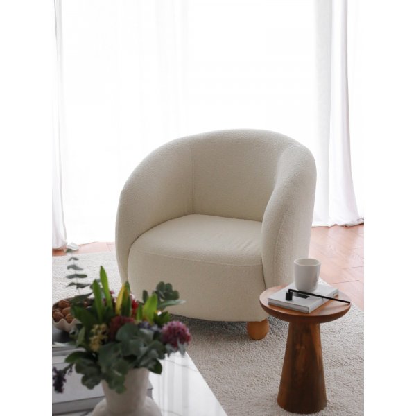 Fauteuil Slon - Blanc