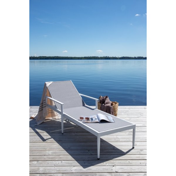 Break solsäng - Vit Break solsäng - Vit