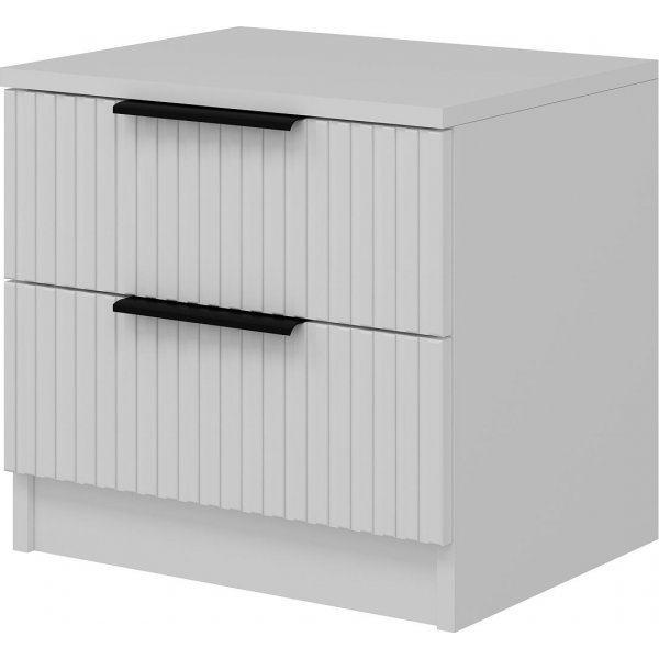 Table de chevet Cikani - Blanc