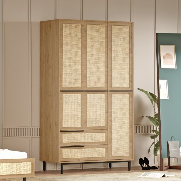 Armoire Ocean - Noyer/chêne Armoire Ocean - Noyer/chêne