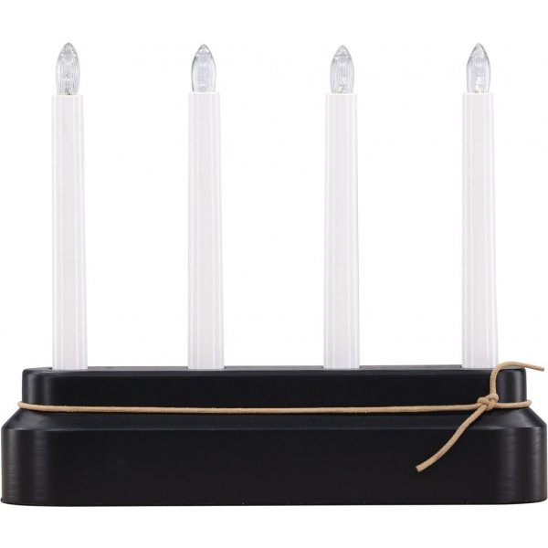 Näsfjället ljusstake - Svart/Vit Näsfjället ljusstake - Svart/Vit