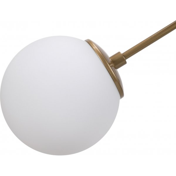 Damar wandlamp 6341 - Geel/wit