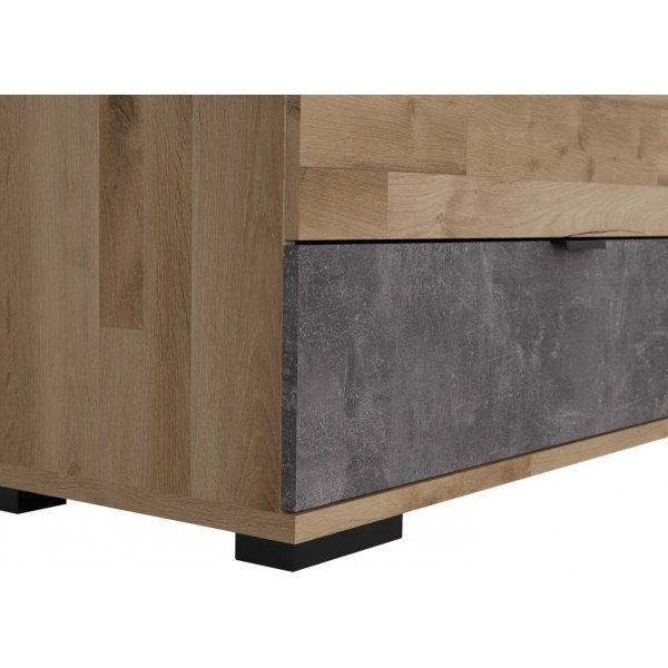 Arica dressoir - Eiken/grijs Arica dressoir - Eiken/grijs