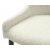 Chaise de salle  manger Boss en tissu boucl beige