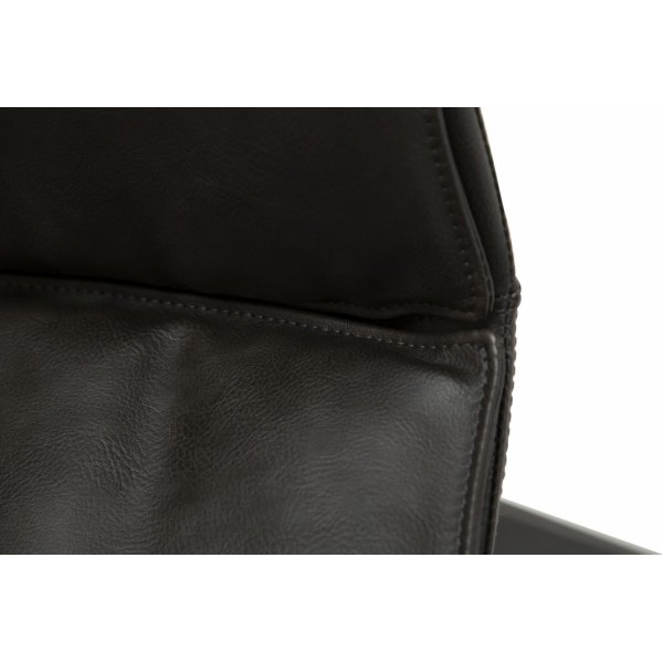 Chaise de salle à manger Fierce - Gris PU Chaise de salle à manger Fierce - Gris PU