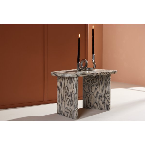 Grönvik soffbord 70 x 45 cm - Grå/svart Grönvik soffbord 70 x 45 cm - Grå/svart