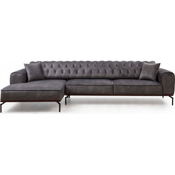 Siesta divansoffa - Antracit