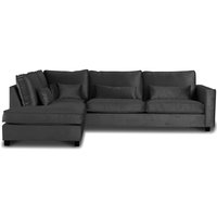 Adore Loungesoffa XL öppet avslut vänster - Mörkgrå (sammet) Adore Loungesoffa XL öppet avslut vänster - Mörkgrå (sammet)