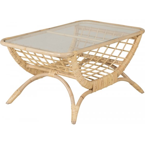 Moana soffbord - Natur/Transparent