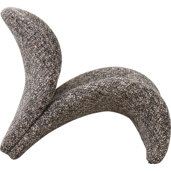 Fauteuil Sofia Marron fonc Mix