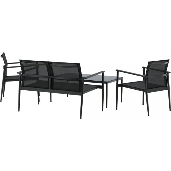 Groupe de canapés Break - Noir Groupe de canapés Break - Noir