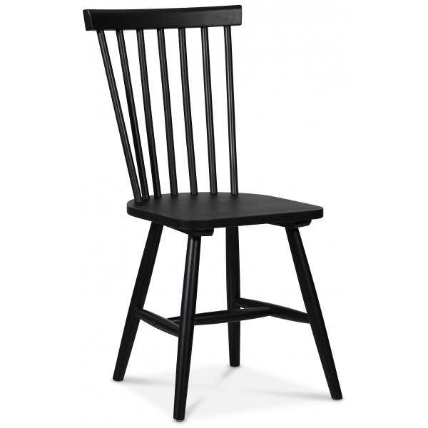 Pose matgrupp: Bord �130 cm inklusive 4 st Karl pinnstolar - Svart