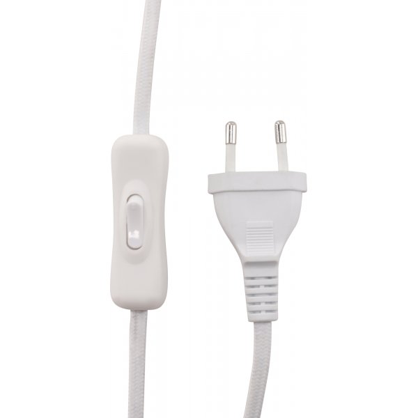 Troyes wandlamp - Lichtgrijs/wit